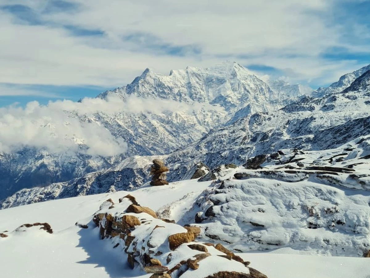 On the way to Ganjala Pass