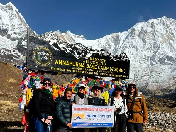 Annapurna base camp trek with nepal spirit adventure 