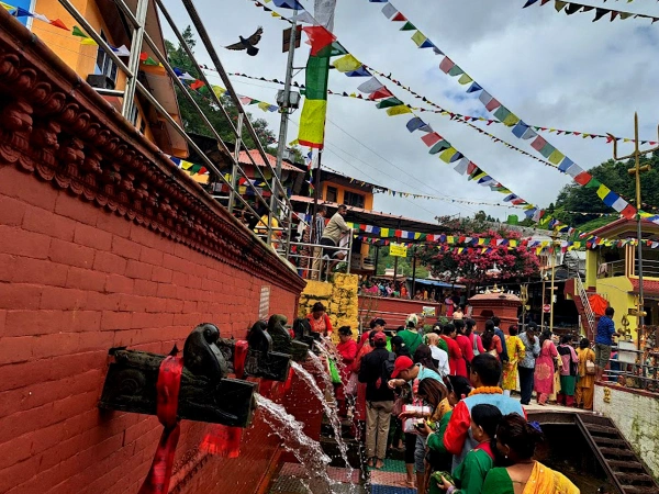 Kathmandu rim hill hiking dolesor