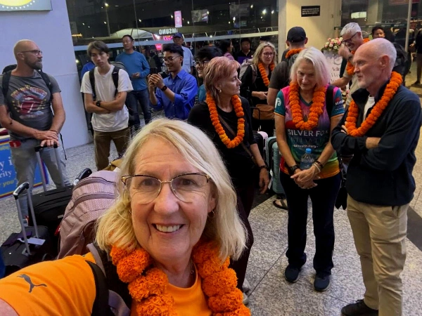 Welcome nepal kathmandu rim hill hiking