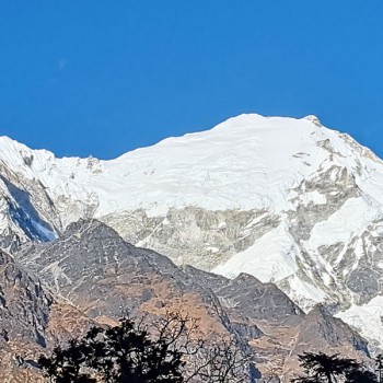 Langtang Trek Photo/Langtang Lerung view from Gumna-chock