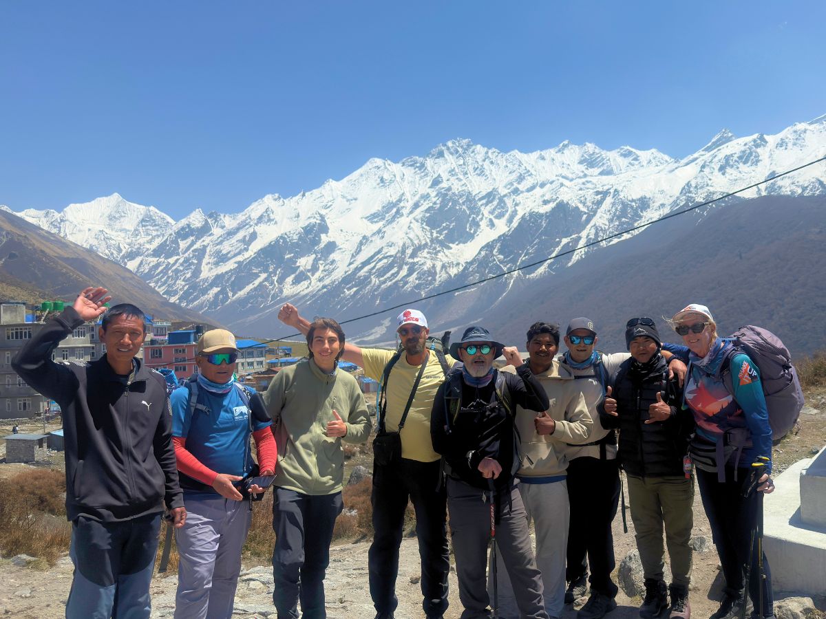 Arriving at Kyanjin Gompa, the heart of Langtang Valley
