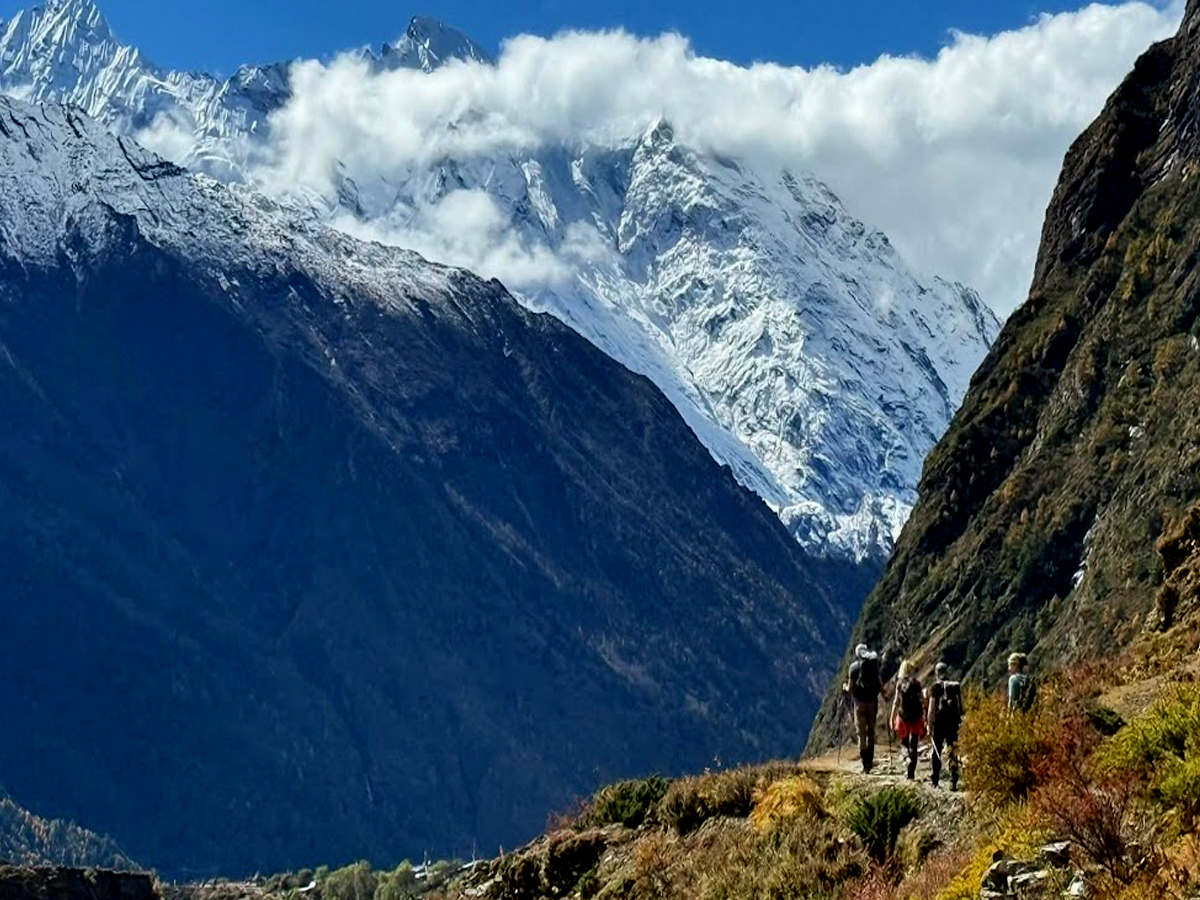 Solo Manaslu Trek