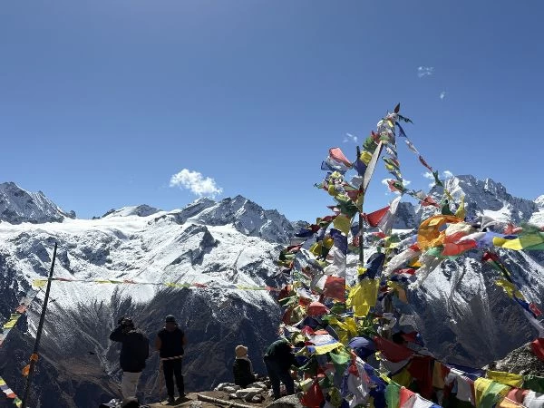 View from Tserko ri