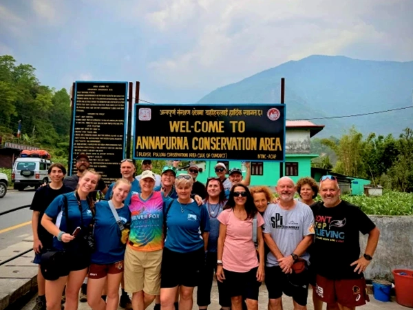 Annapurna Circuit Trek Permit Check Post