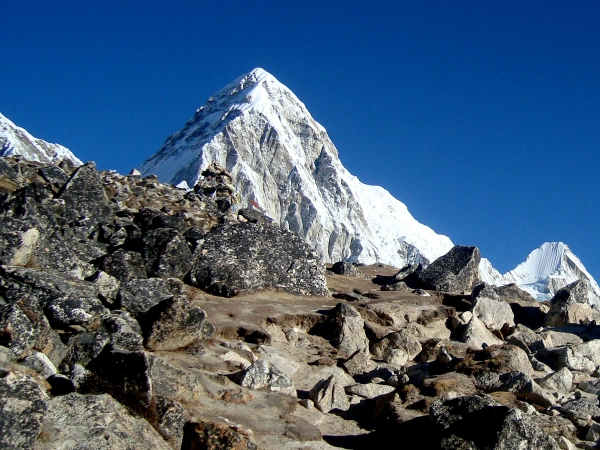 Beautiful Pumori View Everest Trek