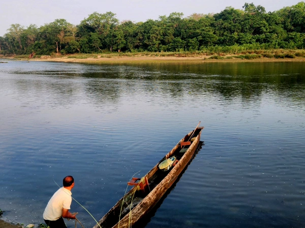 Canoe Ride Chitwan National Park