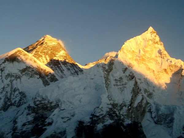 Everest Nuptse View From Kalapathar