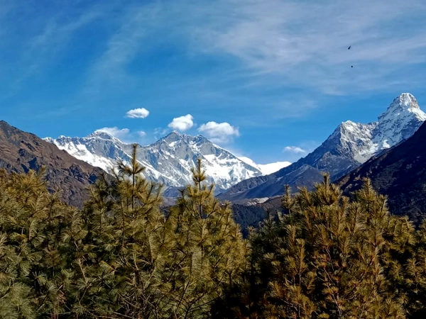 Everest View From Syangboche Gokyo Panorama Trek