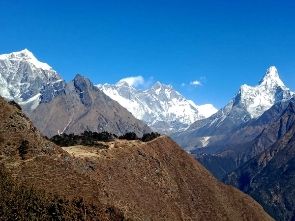 Everest View From Syangboche