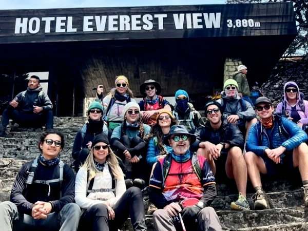 Everest View Hotel Senior Group Trek Ebc