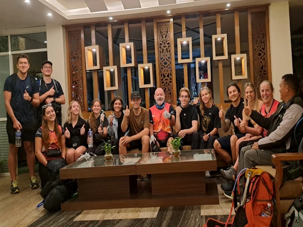 Guest Meeting Before Annapurna Base Camp Trek