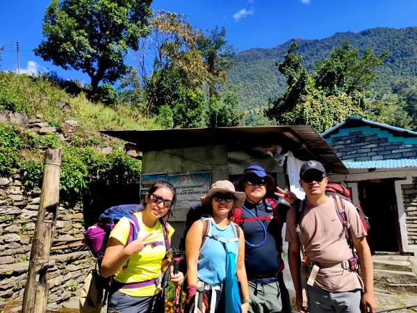 Hiking Poon Hill Views Banthati