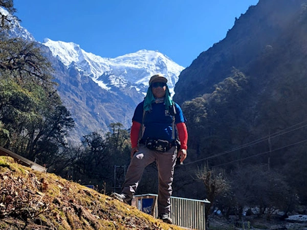 Langtang Lirung View Gumna Chok