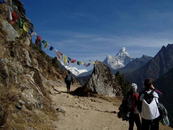 Mt Amadoblam View Walk Tengboche