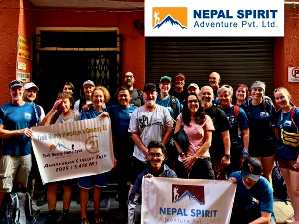 Photo Kathmandu Before Heading To Annapurna Circuit Trek