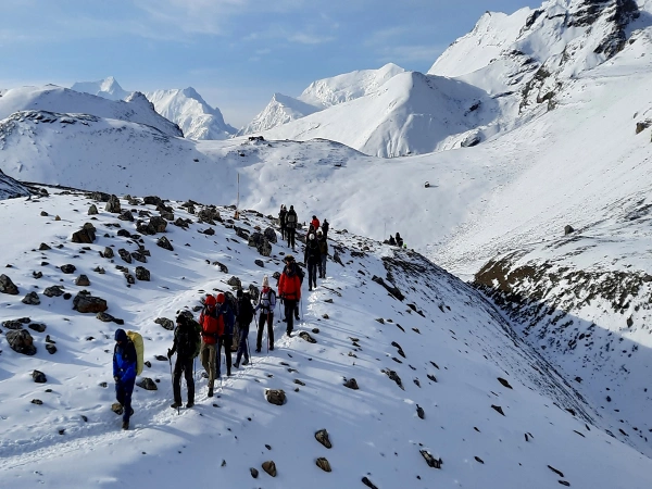 Reaching Thorong La Top Circuit Annapurna
