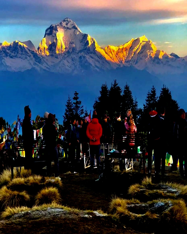 Mountains Visible from Poon Hill